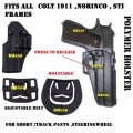 TWO WAY  BELT /CLIPON Anti Grab POLYMER HOLSTER FOR 1911 ,COLT ,NORINC0 ,BROWNING R895.00