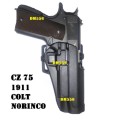 FINAL AUCTION TWO way Anti grab POLYMER HOLSTER FOR cz 75, 1911 ,COLT ,NORINC0 ,BROWNING R895.00