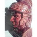 Man Cave special "The Centurion"Rare old Whiskey Bottle. It was really well made. Sold as used.