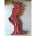 3 Collectors Items. The Pink Panther wall hanging figurines. Hand Made Buxi RSA. Ideal for display.