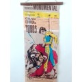 A Grand Corrida de Toros and the Bull fighter Wall hanging.