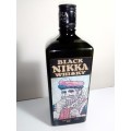 Black NIKKA Whiskey 720ml empty decanter.