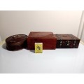 A Vintage 1980`s Jewels Premium Sumatra 28 Cigars No7 box SWISSMADE & 2 Jewlery/trinket empty boxes