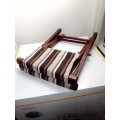 Folding chair canvas seat