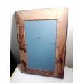 A 1930`s vintage a real Old solid Wooden Framed mirror in good condition for its AGE.