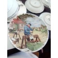 Vintage Royal Schwabap Collectors Plate 1985 By Ter Steege BV Holland. Condition is Good. No Chips o