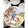 Vintage Royal Schwabap Collectors Plate 1985 By Ter Steege BV Holland. Condition is Good. No Chips o
