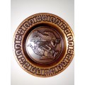 Bronze Wall plate with Roman motif. Ideal display item.