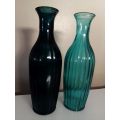 Three coloured 22cm Tall Vase`s. All in good used condition