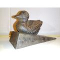 A Collectible Cast Iron Duck door stopper.
