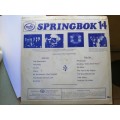 SPRINGBOK HIT PARADE Vol 14 LP Vinyl Record