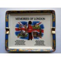 Memories of London ashtray/Plate (17.5 cm x 14.5 cm)