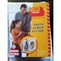 Red Toolbox Photo Album KIT III - Make it yourself Kit Included