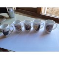 The big 5 commemorative ornamental small mugs