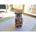 Vintage ornamental Keele st pottery King cup - 10cm in height