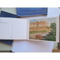 4 x booklets of vintage reader`s digest postcards