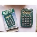 Electronic calculator - 8 digit freezing TC8-E turquice