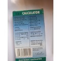 Electronic calculator - 8 digit freezing TC8-E turquice