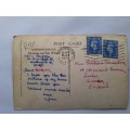 Vintage postcard from 1952