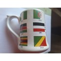 Vintage 1995 6th All African games in Zimbabwe mug