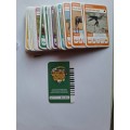 Pick and Pay South Africa animal cards- Green pack of 106 cards