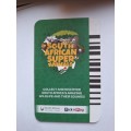 Pick and Pay South Africa animal cards- Green pack of 106 cards