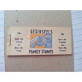 Family stamps - 3 sheets available in booklet