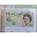 Bank of England vintage 5 Pound note