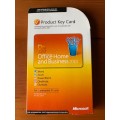 Original Genuine Microsoft Office Home & Business 2010. Full box with keycard.