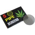 5 PIPE SCREENS FOR FILTERS FOR SMOKING  APPARATUSES