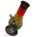 NEWLY ARRIVED STOCK IN STORE ..ACRYLIC 12" WATER BONG PIPES RASTA COLOURS AND DIFFRENT DESIGNS