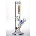 DandK 12` THICK /DURABLE GLASS BONG WITH WITH VARIOUS SKULL PRINTS AND REMOVABLE ATTACHMENT