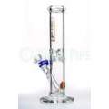 DandK 12` THICK /DURABLE GLASS BONG WITH WITH VARIOUS SKULL PRINTS AND REMOVABLE ATTACHMENT