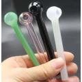 PYREX `LOLLIES:` 10 pack mixed  R350 - DURABLE GLASS PIPES (CLEAR,ORANGE, GREEN and BLUE) save!!!