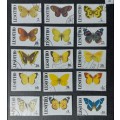 Lesotho  1991 Butterflies SG 1016-1030 CV R368