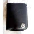 Very special Christmas present - Vintage Carrol Boyes ringed Diary/Planner in genuine black leather