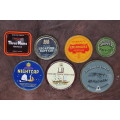 Collection of vintage pipe tobacco tins (empty)