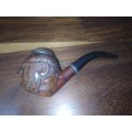 Real Briar hand crafted smoking pipe
