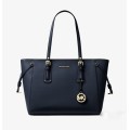 Michael Kors Voyager Leather Multi Function Tote Admiral