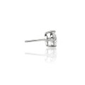 9K White Gold Stud Earrings With 2.37 Ct Lab Grown Diamonds