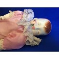 Vintage Porcelain Doll - Sleeping Doll