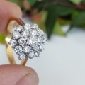 Diamond Cluster Ring #1021
