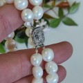 Cultured Pearls Double Bracelet #1047