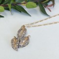 Gold and Diamond Necklace and Pendant #1059