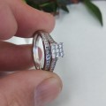 White Gold Diamond Ring #1039