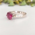 Yellow Gold and Ruby Ring #1108