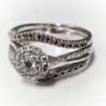 Ladies Diamond & White Gold Ring #1137