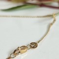 ## 14kt Yellow Gold Sword Necklace #1150