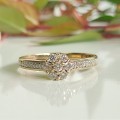 Ladies Gold & Diamond Ring #1152