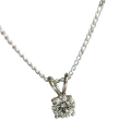 ## Gorgeous White Gold Diamond Necklace #1153